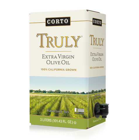 TRULY® Extra Virgin Olive Oil 3L Pantry Size FlavorLock Box Product