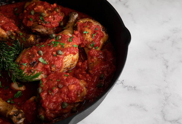 Chicken with Spicy Calabrian Chili Olive Oil Salsa Rossa