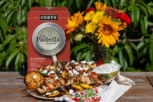 Grilled Mediterranean Chicken Kebabs