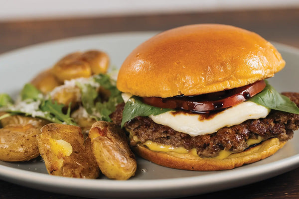 Italian Smashburgers with Crispy Golden Potatoes