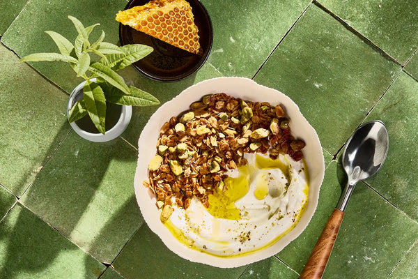 Lemon Verbena Pistachio Granola