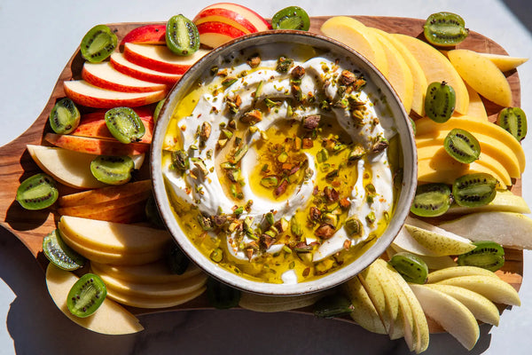 Lemon Verbena Yogurt Dip