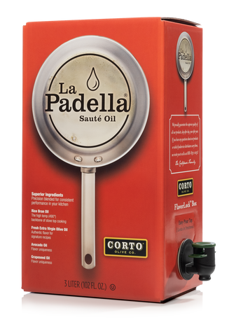 La Padella® Sauté Oil 3L Pantry Size FlavorLock Box Product