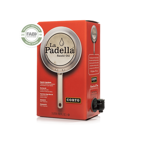La Padella® Sauté Oil 3L Pantry Size FlavorLock Box Product
